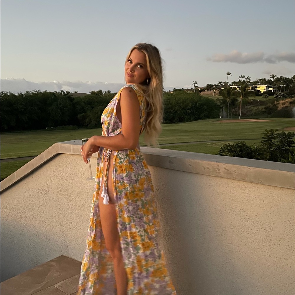 Tularosa floral maxi dress.